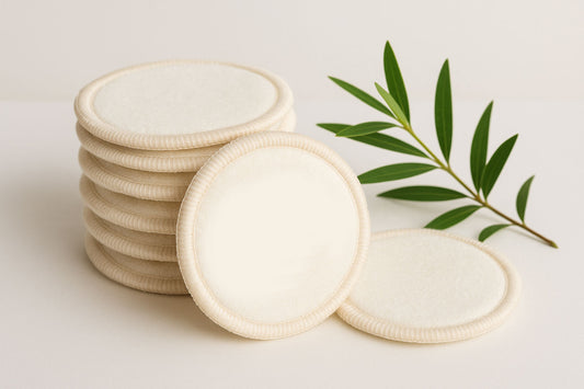 Tea Tree Infused Bamboo Makeup Remover Rounds - (Pre-Order Shipping Mid-Late October 2025)